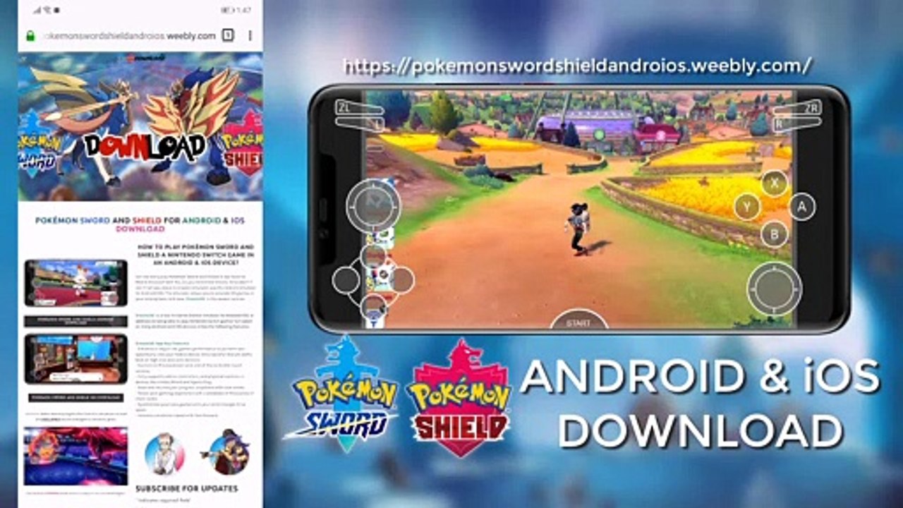Download-Link für Pokemon Shield Android