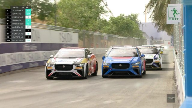 Jaguar I-Pace eTrophy - Sérgio Jimenez wins Round two and secures fastest lap in Diriyan