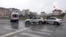 Antalya'da yağış kazayı da beraberinde getirdi: 1 yaralı