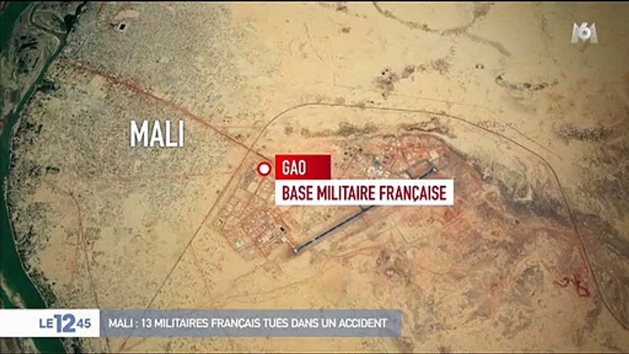 Le Fil Actu - Mali : Treize militaires français tués dans une collision accidentelle de deux hélicoptères - Le Président Emmanuel Macron salue des "héros" qui "n’avaient qu’un seul but : nous protéger"