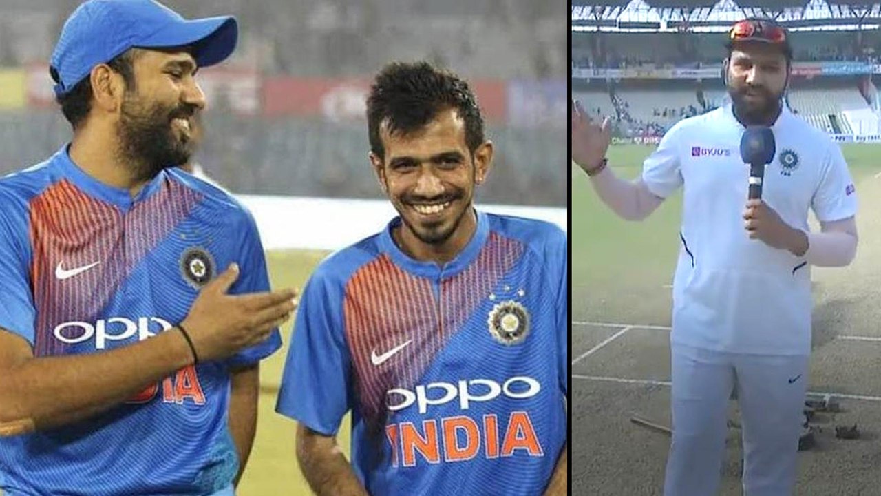 Wrist Spinner Yuzvendra Chahal Trolls Rohit Sharma || Oneindia Telugu
