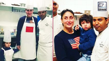 Taimur Turns Chef For Mommy Kareena