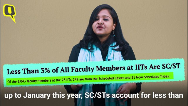 Why Are SC/STs Missing From IIMs and IITs?