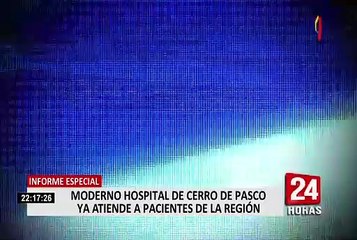 Moderno hospital Daniel A. Carrión de Pasco ya atiende pacientes