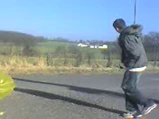 Mens-In-Parka, Running