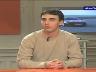 Benoit Magoules, pilote du Drift Project - AlsaticTV 8/02/08