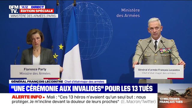 Général François Lecointre: les boîtes noires des hélicoptères accidentés ont toutes les deux été récupérées