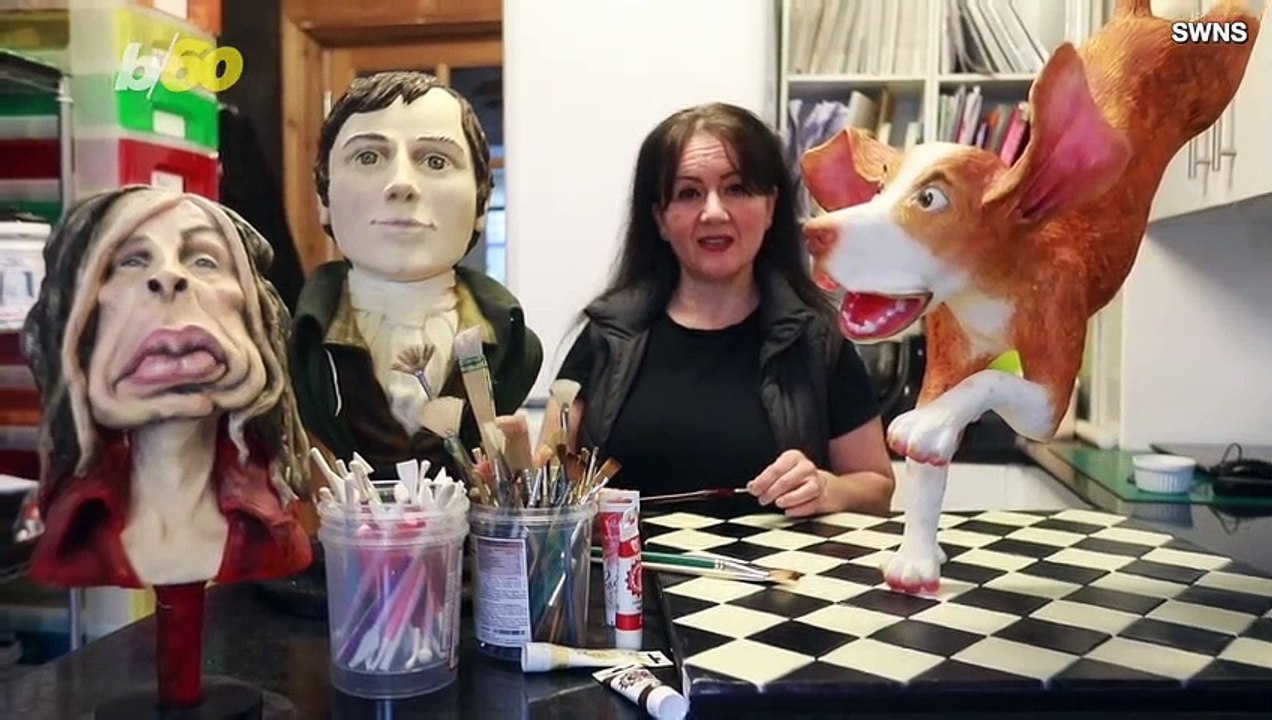 Artist Creates Insane Sculptures of Celebrities and Animals… Out of Cake