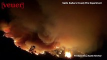 California Wildfire Causes Some Evacuations in Santa Barbara as Firefighters Try to Contain Blaze