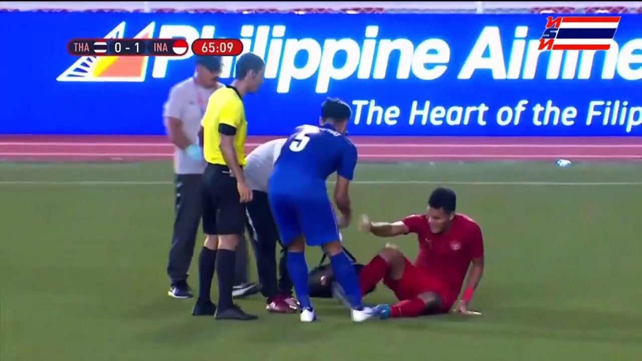ไทย vs อินโดนิเซีย (ครึ่งหลัง) ฟุตบอลชายซีเกมส์ 2019 | 26/11/2562 | Thailand 0-2 Indonesia