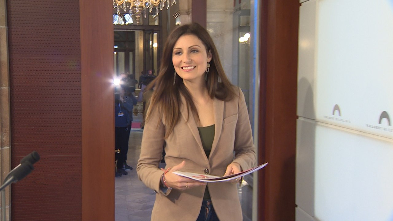 Lorena Roldán en el Parlament