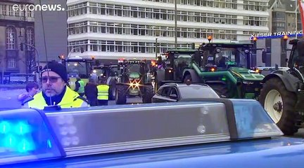 Des milliers d'agriculteurs manifestent à Berlin contre la politique environnementale