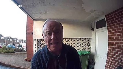 Son convinces father that doorbell camera is actually retina scanner