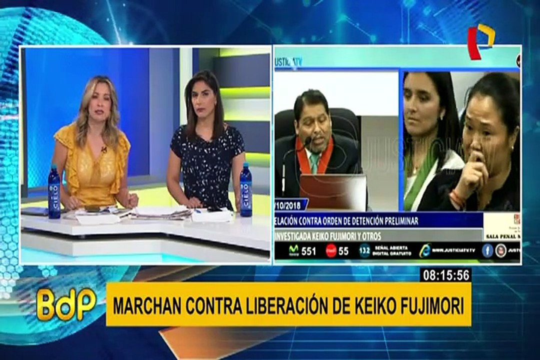 Keiko Fujimori: Mark Vito permanece en exteriores de penal a la espera de liberación