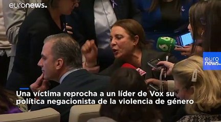 Vox ataca en Twitter a la víctima de violencia machista que plantó cara a uno de sus líderes