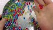Learn Colors Slime Orbeez Toys All Mixing Slime Glitter DIY Clay Slime Toys For Kids