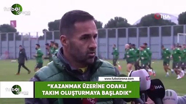 Yalçın Koşukavak: Kazanmak üzerine odaklı takım oluşturmaya başladık
