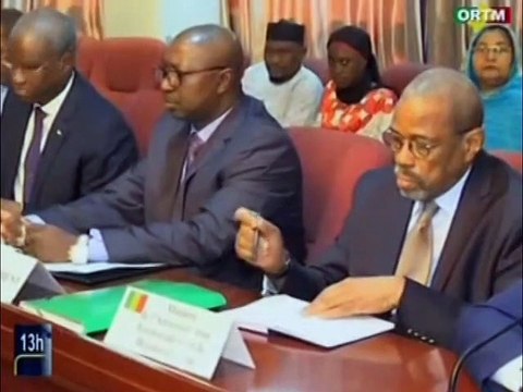 ORTM - Rencontre entre les membres du gouvernement et ceux de la médiation internationale