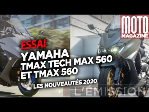 YAMAHA TMAX TECH MAX 560 - ESSAI MOTO MAGAZINE 2020