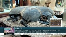 Último hallazgo arqueológico en Egipto incluye 5 momias de leones