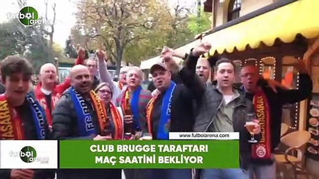 Club Brugge taraftarı maç saatini bekliyor