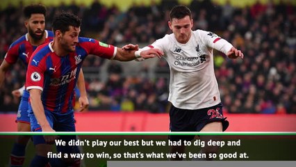 Liverpool still striving for perfection - Robertson