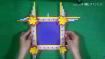 How to makw a photo frame with paper cutting, multitalented tricks