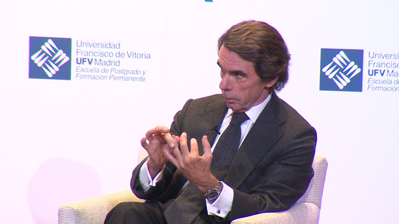Aznar expresa angustia por el riesgo de gobierno apoyado por el independentismo