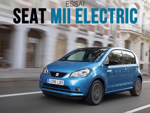Essai Seat Mii Electric 83 ch 2019