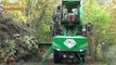 Dangerous Fastest Big Tree Removal Machine Working - Heavy Equipment Wood Chipper Machines Power