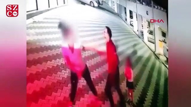 Boşandığı eşine tekme tokat saldırdı