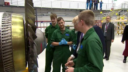 PM makes flying visit to aviation academy in marginal seat