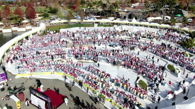 김장터로 변신한 순천만 정원...김장 나눔 대축제! / YTN