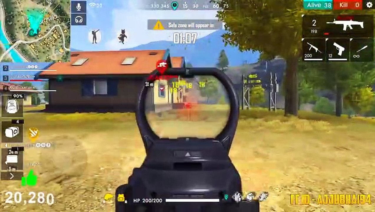 Squad Match Wizardo Pro Gameplay Must Watch - Garena Free Fire