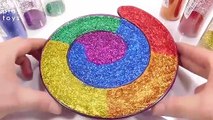Learn Colors For Kids Slime Mixing All Colors Glitter Water Slime Clay Toys For Kids