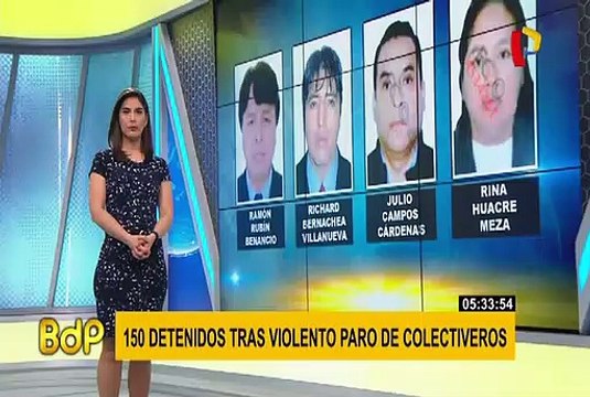 Paro de colectiveros: denunciarán penalmente a detenidos por desmanes