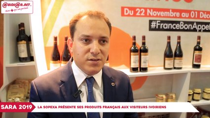 SARA 2019 : La Sopexa présente ses produits français aux visiteurs Ivoiriens