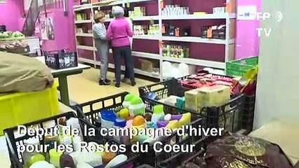 35e campagne des Restos du Coeur: les étudiants de plus en plus concernés
