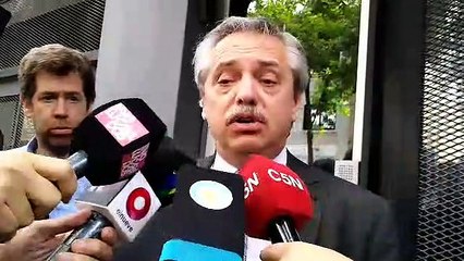 Alberto, sobre la denuncia contra Alperovich: "Si es cierto, es un hecho muy grave"