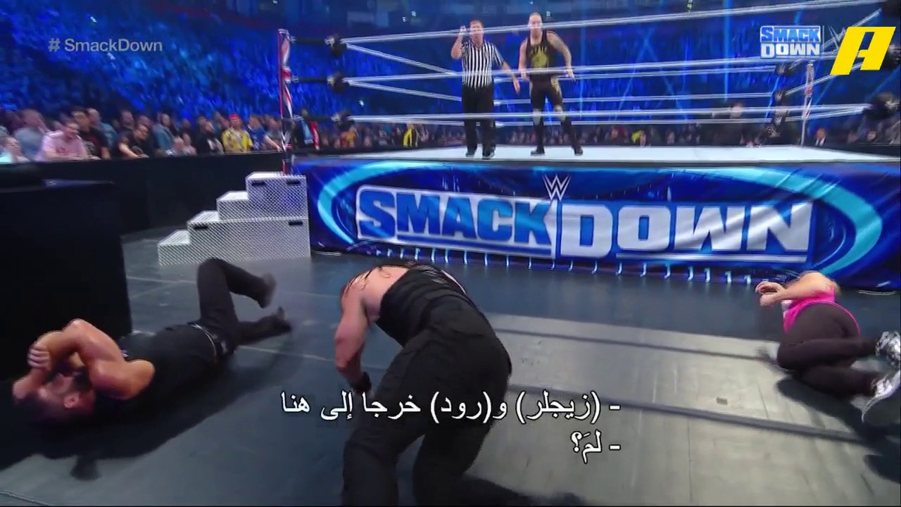 رومان رينز يفلت من كوربن بأعجوبة