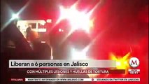 Con las rodillas destrozadas, seis personas fueron liberadas