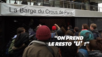 Download Video: Contre la précarité, des étudiants organisent des opérations 