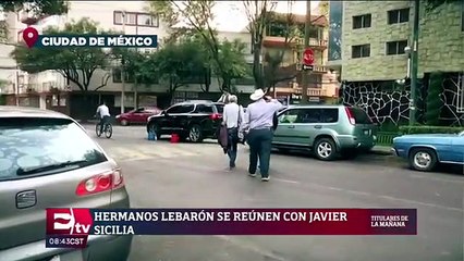 Hermanos LeBarón y Sicilia se reúnen para tratar inseguridad