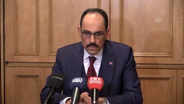 Kalın: Kıbrıs meselesi çözülmediği zaman Doğu Akdeniz, oradaki doğal rezervler sorun olmaya devam...
