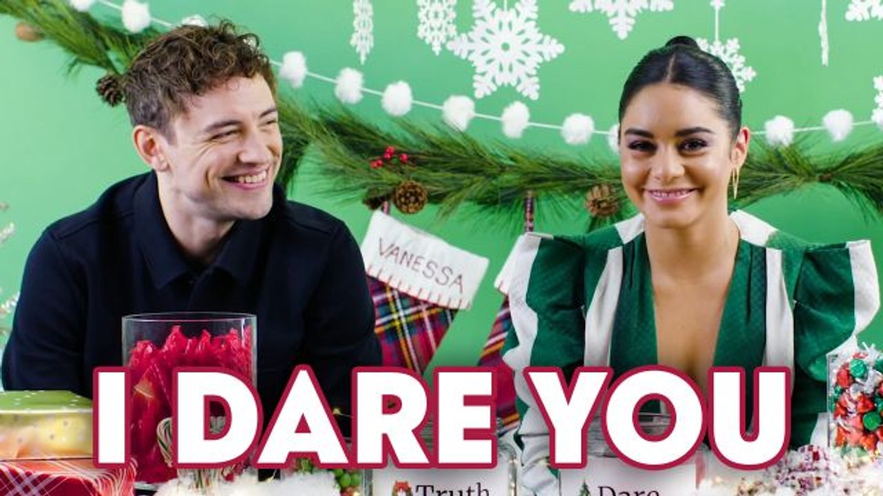 Vanessa Hudgens and Josh Whitehouse Play I Dare You