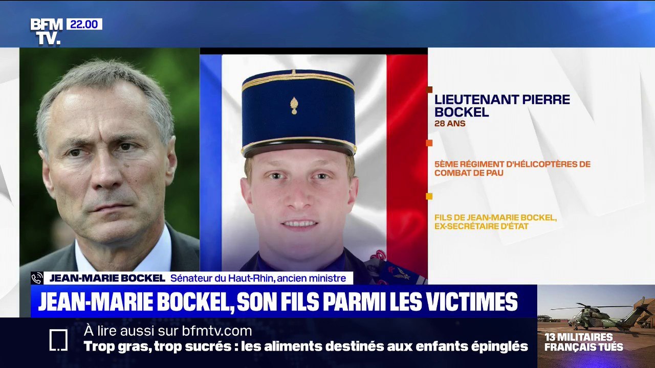 "Nous sommes infiniment tristes et fiers aussi de notre enfant"  Le sénateur du Haut-Rhin et père d'un des militaires tués au Mali rend hommage à son fils
