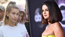 Hailey Bieber Reacts To Selena Gomez Look At The AMAs