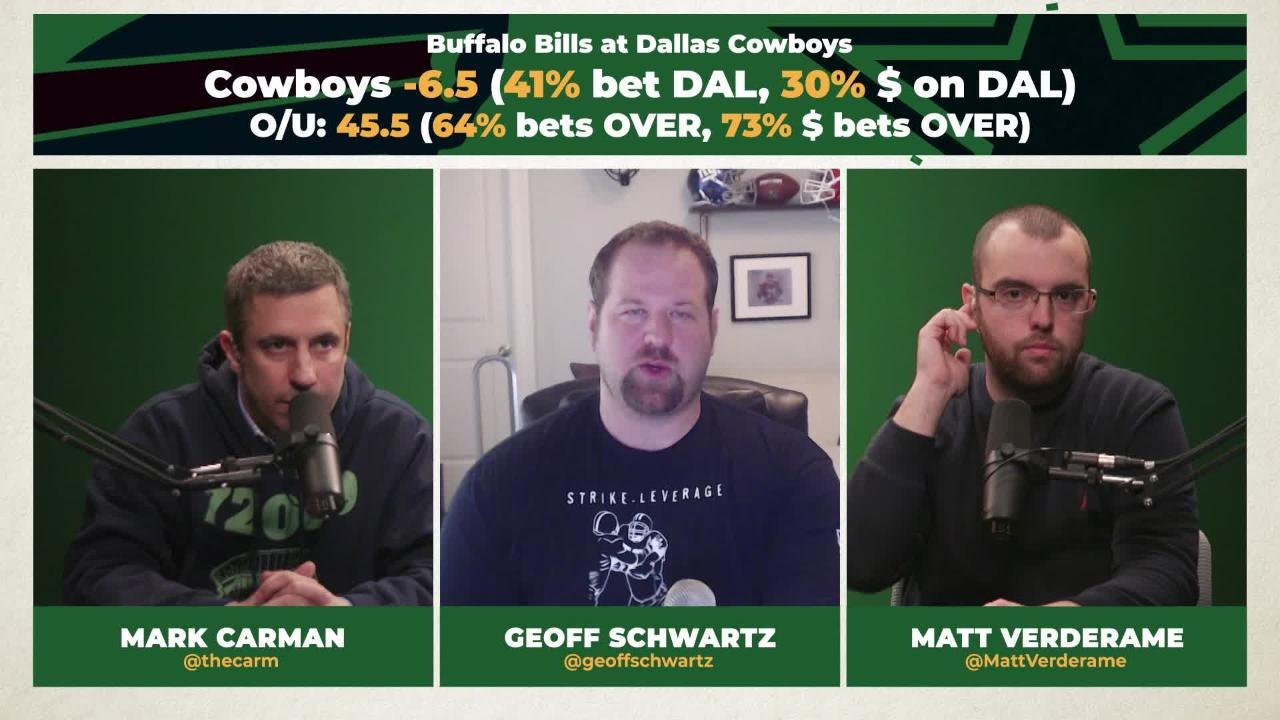 Place Your Bets: Bills v Cowboys