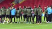 Napoli Train At Anfield Ahead Of Liverpool Champions League Clash