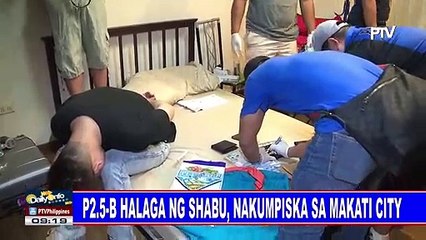 P2.5-B halaga ng shabu, nakumpiska sa Makati City